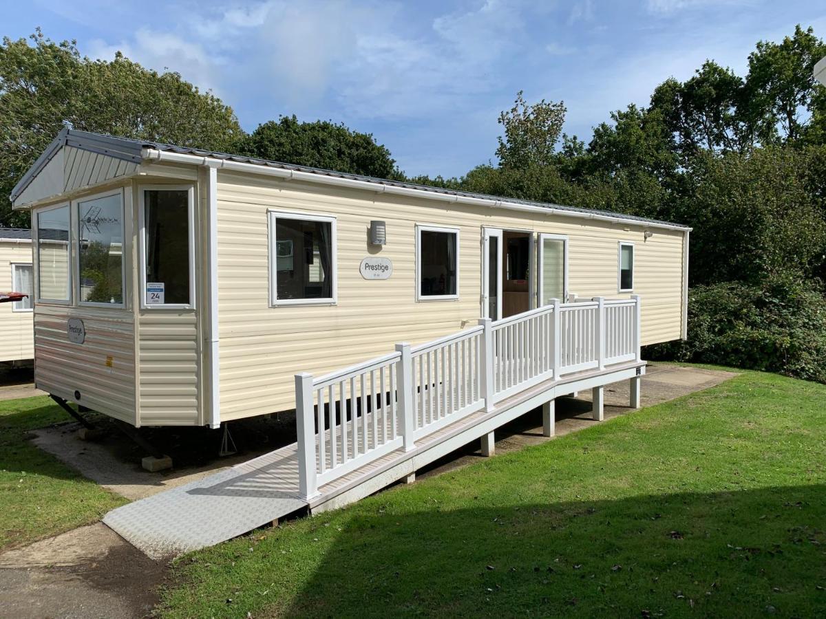 Accessible Wheelchair Friendly Caravan, Lg24, Shanklin, Isle Of Wight Exterior foto